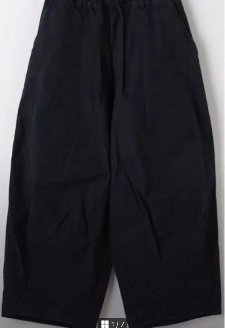 Thumbnail of New ＜MAGIC STICK＞ Wide HAKAMA Balloon Pants, Size L, Black