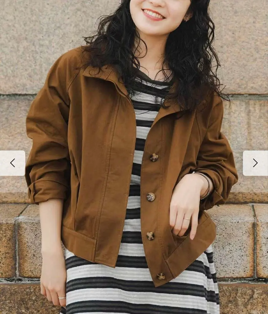 莉子さんと作った 彷彿巴黎跳蚤市場的古董風外套〈駝色〉 的縮圖