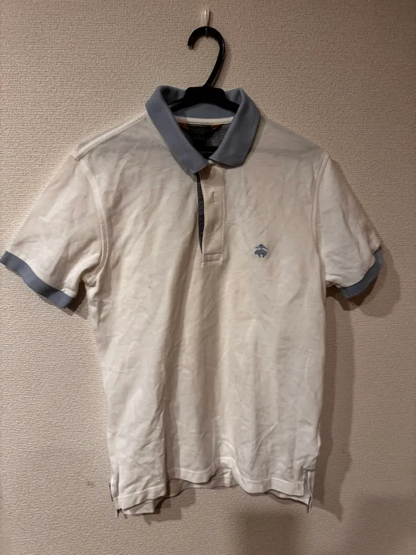 Thumbnail of Brooks Brothers Polo Shirt S White/Gray