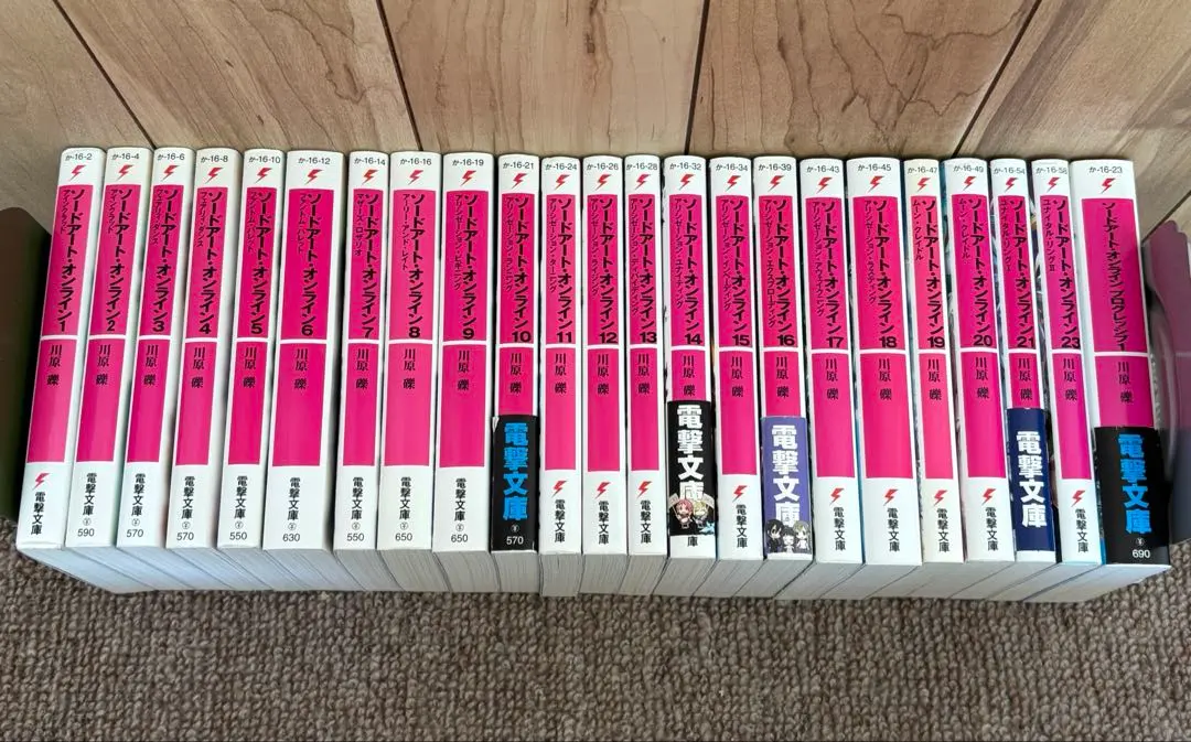 刀劍神域 1〜23卷&1冊套裝 的縮圖