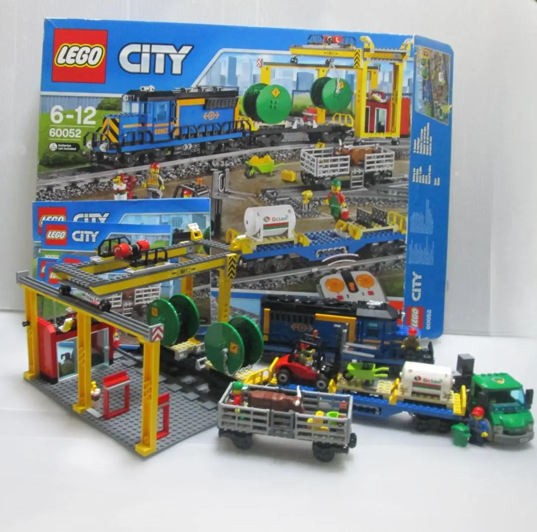 レゴ　シティ　60052  鉄道　未開封 Amazon.co.jp: レゴ (LEGO) シティ カーゴトレイン 60052 : おもちゃ