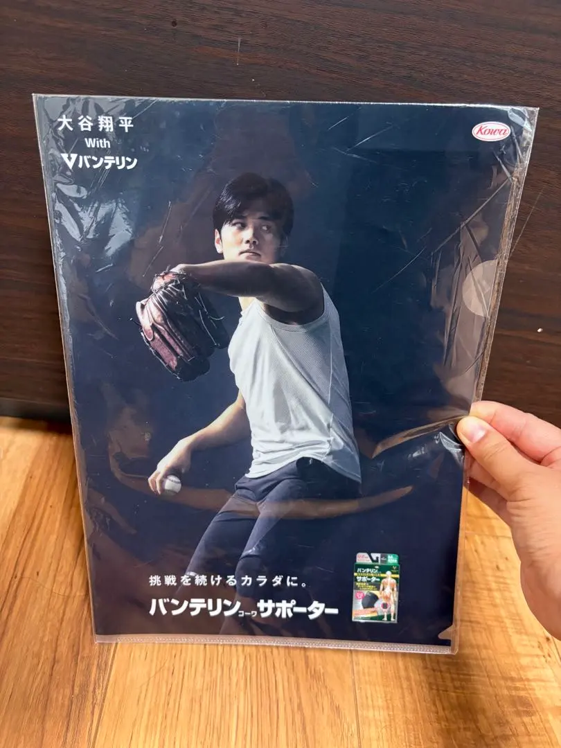 Thumbnail of Shohei Ohtani Bantelin Supporter Clear File A4 Size