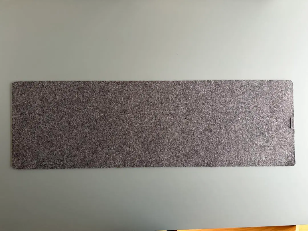 u*t様 GROVEMADE デスクマット Dark Gray XL 全サイズ比較】GROVEMADEデスクマット実際3サイズ買ってみた