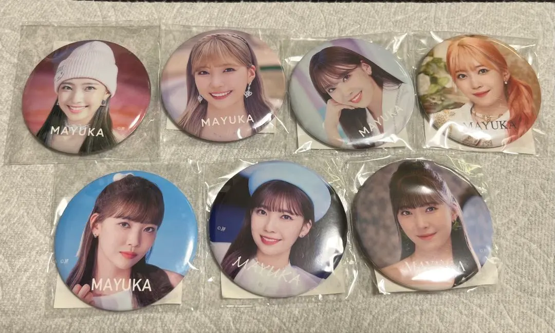 Thumbnail of NiziU Mayuka Can Badge Set of 7
