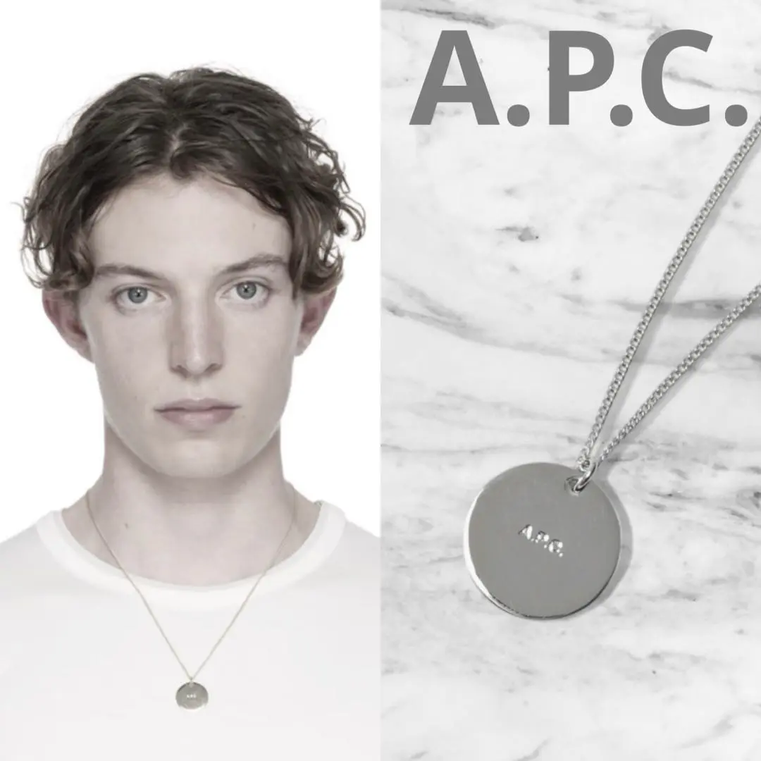 A.P.C. MEN シルバー アーペーセー メンズ ネックレス A.P.C. MEN シルバー アーペーセー メンズ ネックレス