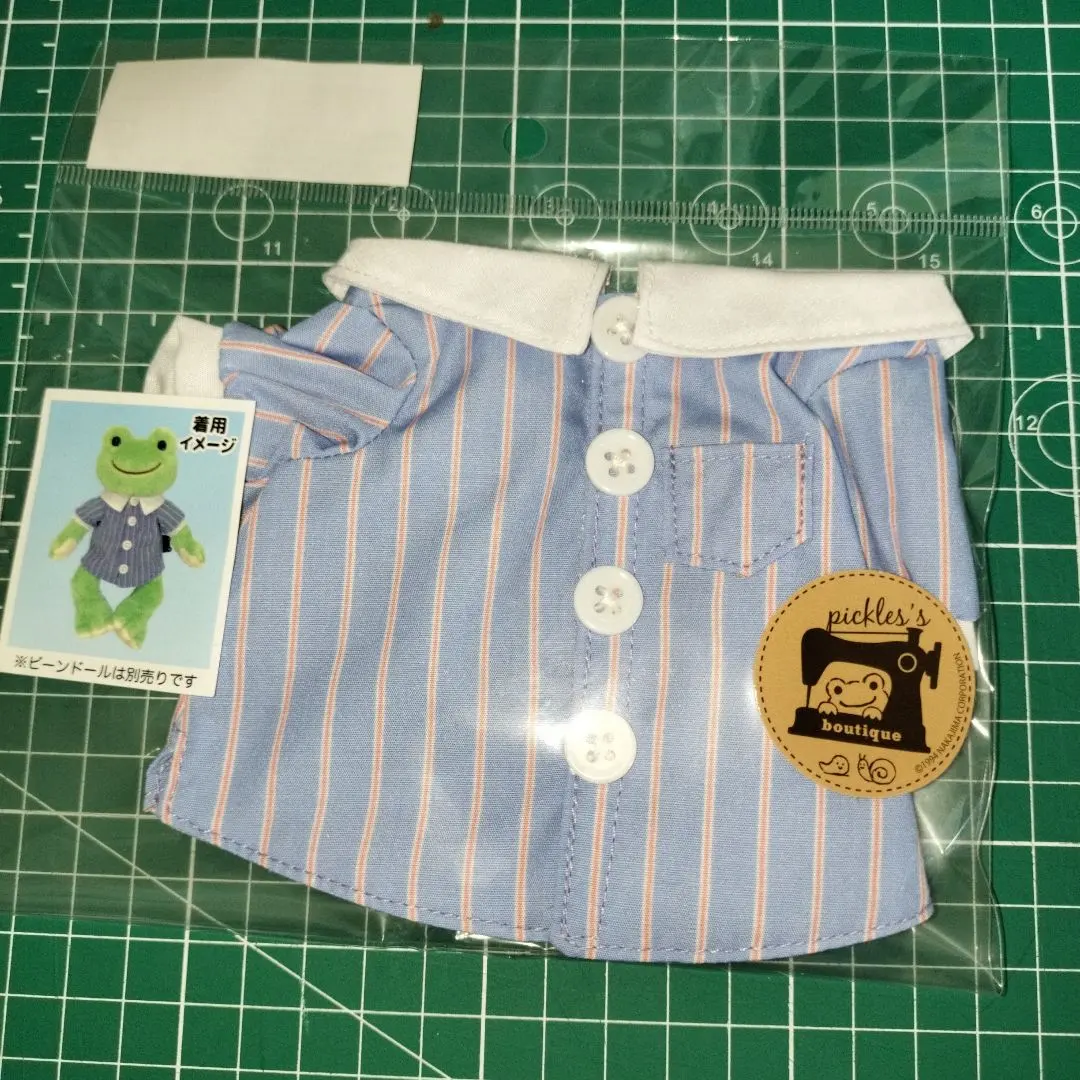 Thumbnail of Pickles the Frog Shirt Dress - Bean Doll Outfit