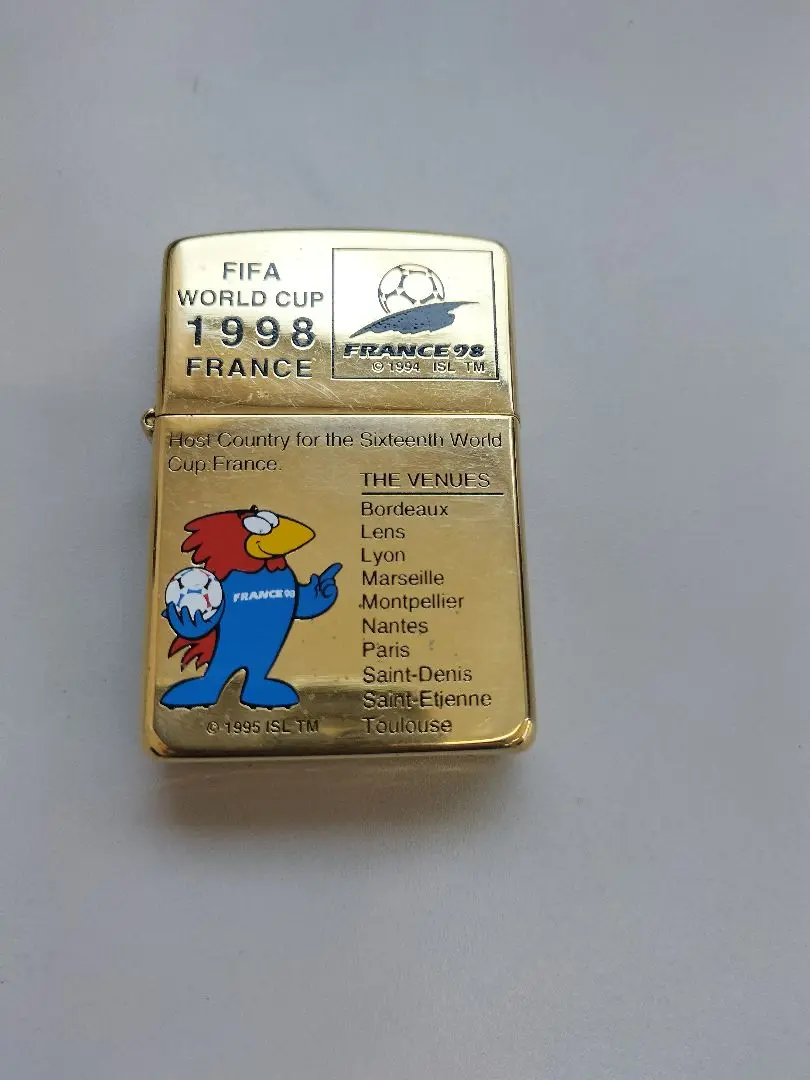 【未使用】ZIPPO 98年W杯 フランス大会 公式ライター キーホルダー 2025年最新】ワールドカップ 1998 zippoの人気アイテム - メルカリ