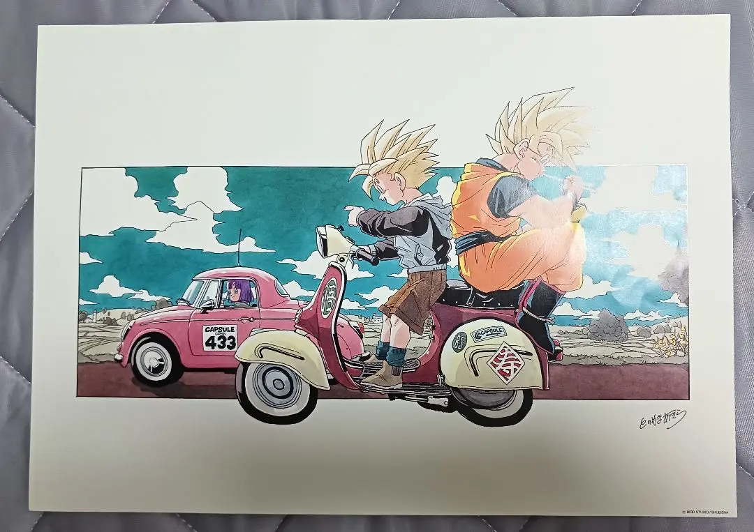 鳥山明の世界展複製原画C - メルカリ