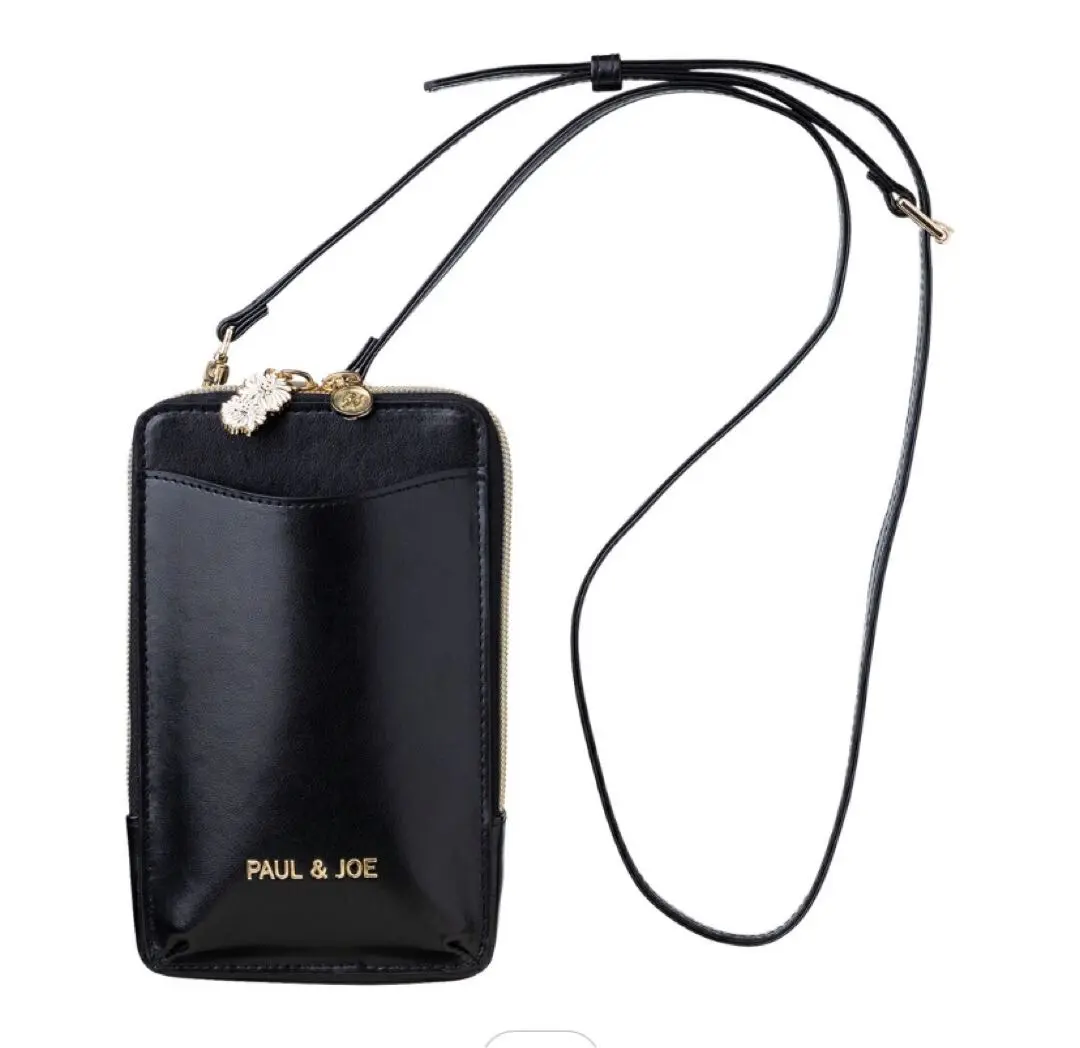 【新品⭐未使用品】PAUL&JOE/スマホショルダーバッグ ポール ＆ ジョー マークス 財布機能付きスマートフォン