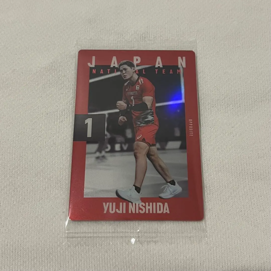 Thumbnail of Yuji Nishida (Men's Volleyball Japan National Team) Wafer Card