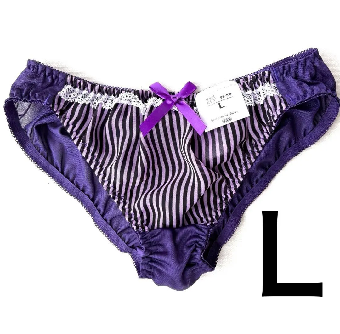 針織內褲L 　　紫色 　　內褲 的縮圖