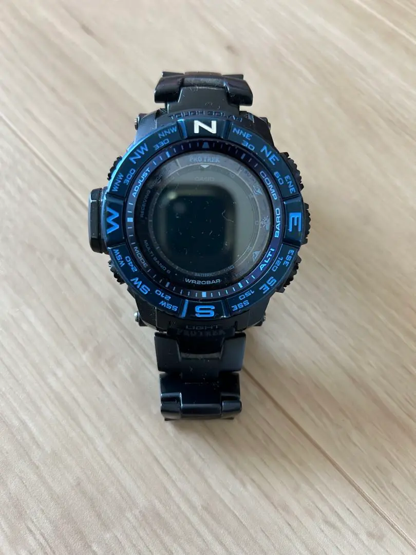 極美品✨ 希少 CASIO PROTREK PRW-3500Y ブラック ブルー PRW-35Y-3JF | CASIO