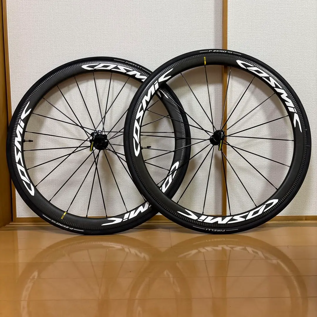 MAVIC COSMIC CARBON 40C クリンチャー　やまんじ Mavic Cosmic Carbone 40 C Carbon Road Wheelset - Clincher
