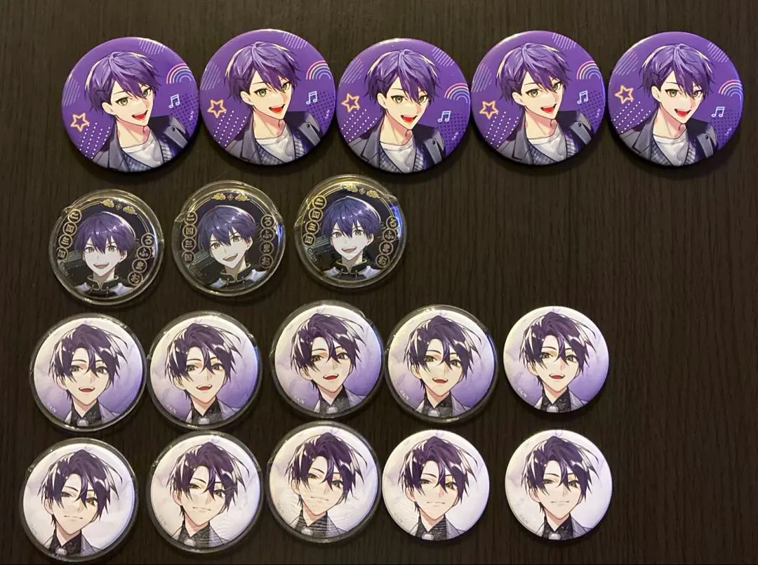 Thumbnail of Kento Isuya Can Badges - 18 pieces