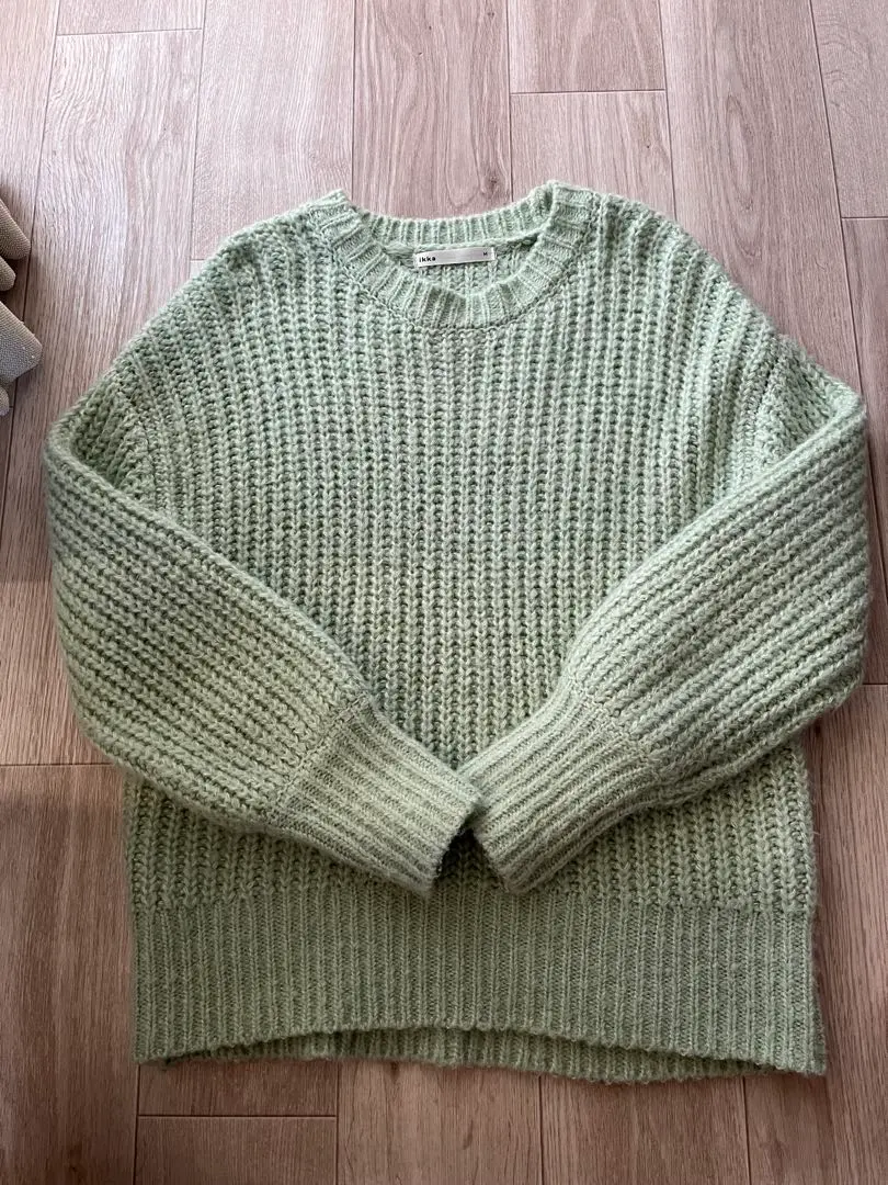 Thumbnail of Icca, light green sweater, size M
