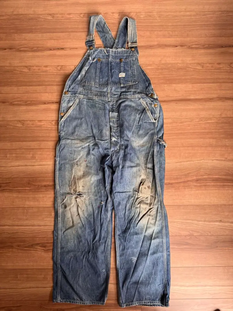 50s 60s HERCULES デニム ワークパンツ シンチバック付き