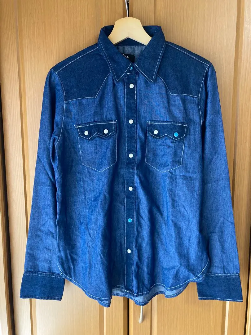 Thumbnail of Hanjiro Denim Dungaree Shirt