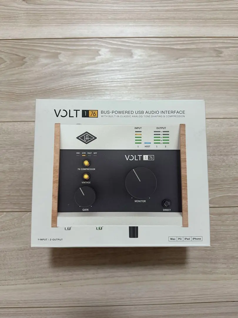 Universal Audio Volt176 即購入OK！　送料無料！ UNIVERSAL AUDIO ( ユニバーサルオーディオ ) VOLT 176 USB