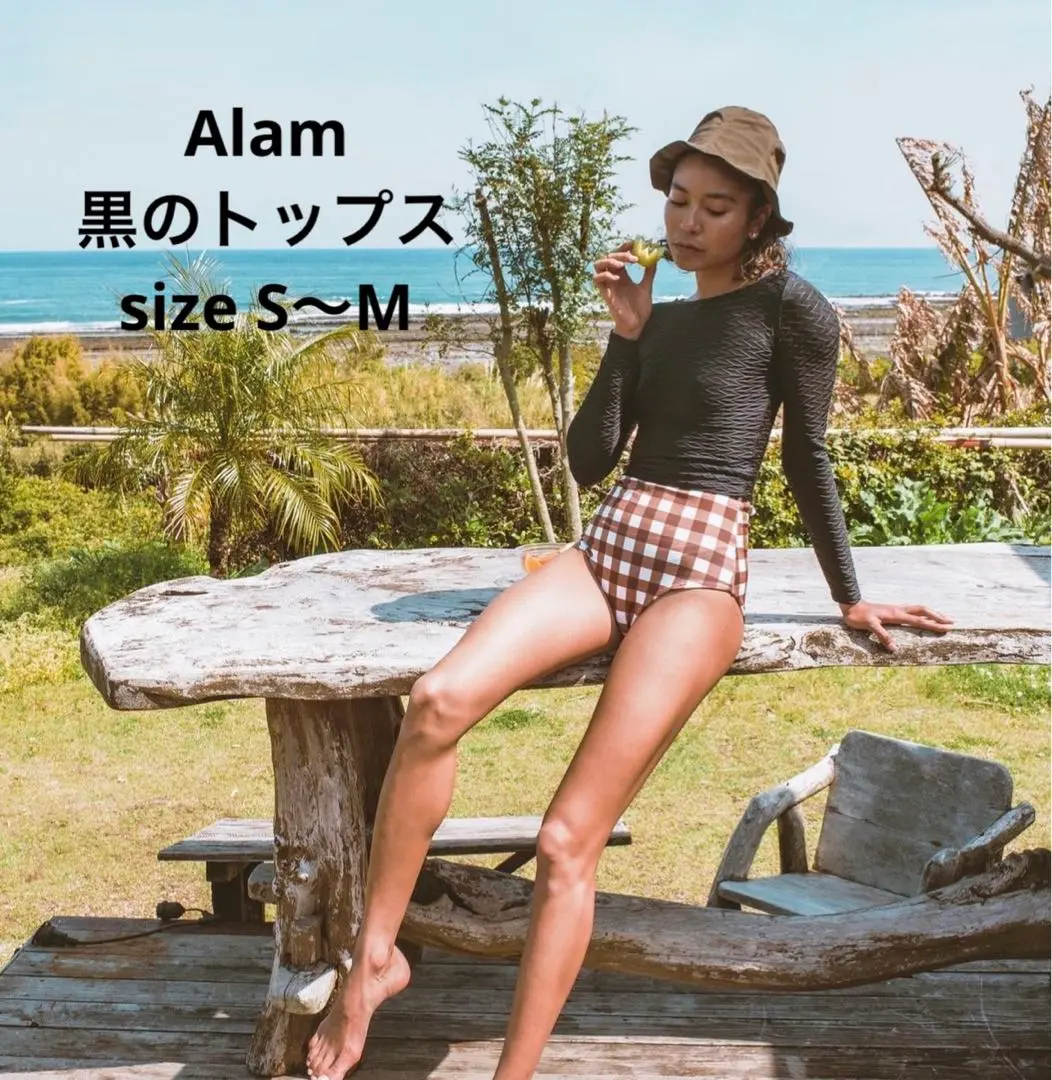 水着・ラッシュガード alam Anemone bottom 水着 5点セット スイムウェア スカート ラッシュガード M~2XL