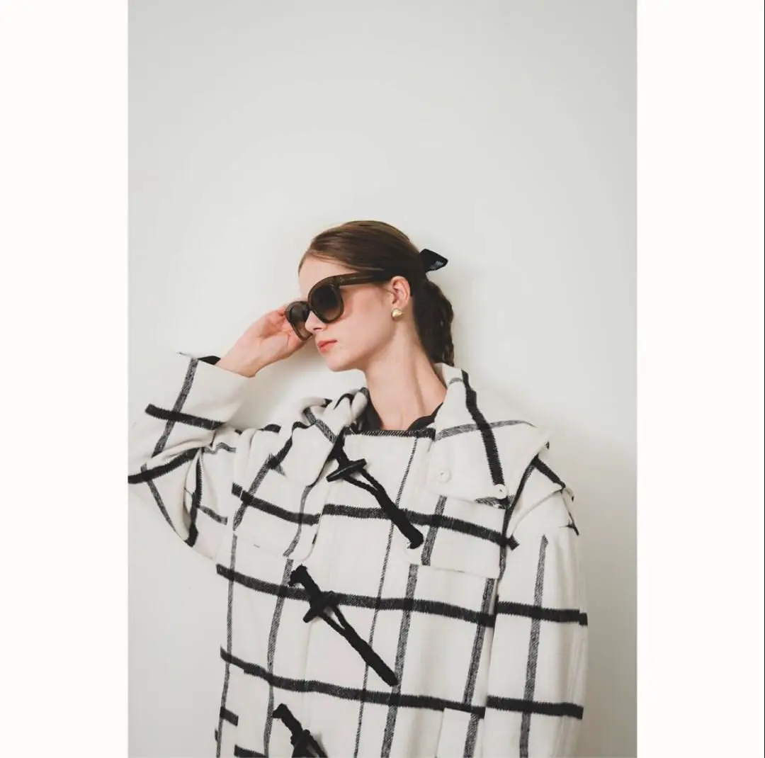 【PINUE 新品】ロングダッフルコート pinue ピヌエロングダッフルコート