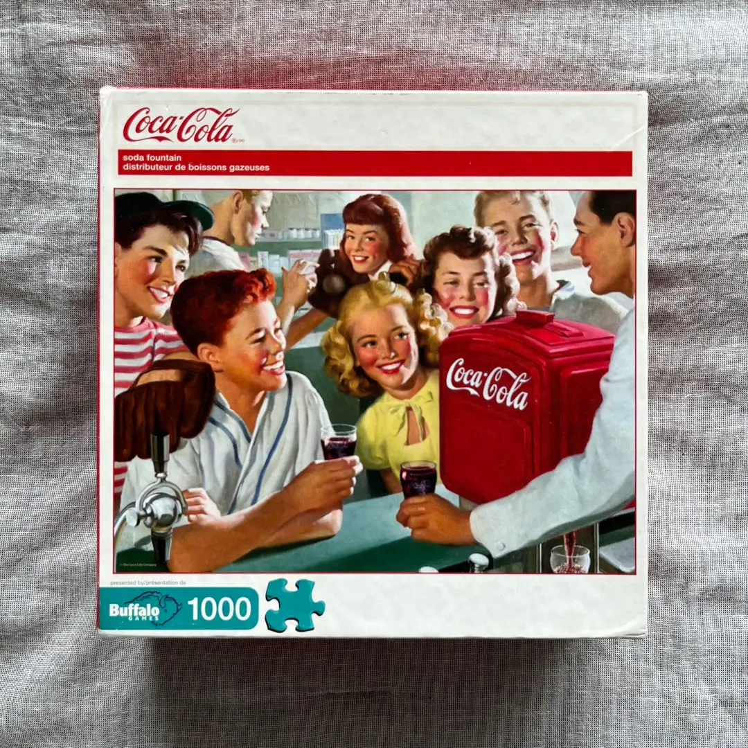 Puzzle Coca Cola - classic, 1 000 pieces