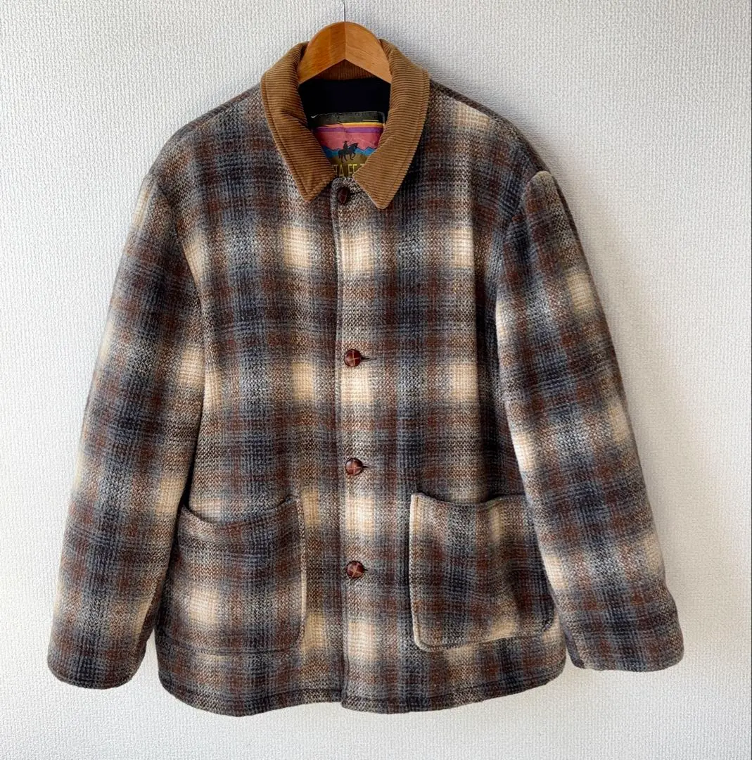 Thumbnail of 90s SANTA FE TRAIL Ombre Check Wool Jacket