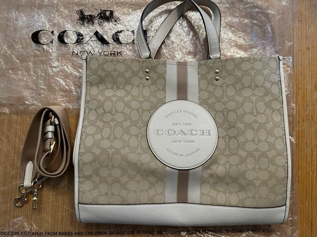 ⭐︎リトル⭐︎ COACH デンプシー トート 40 新品未使用 COACH - 売り切り新品未使用☆コーチ トートバック COACH
