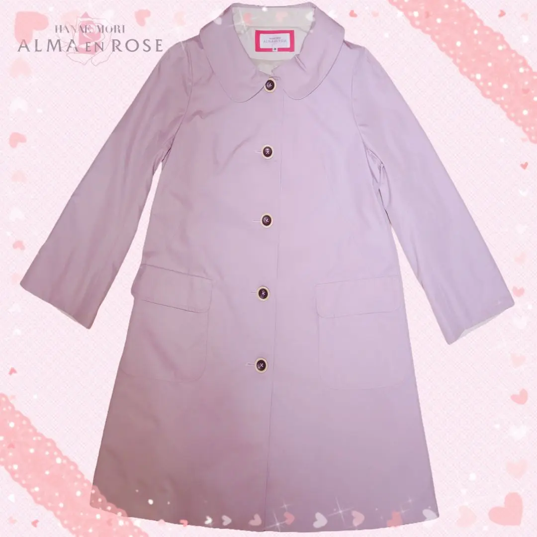 かめ⭐︎【新品未使用】 HANAE MORIALMA EN ROSE コート 2025年最新】ハナエモリアルマアンローズ トレンチコート