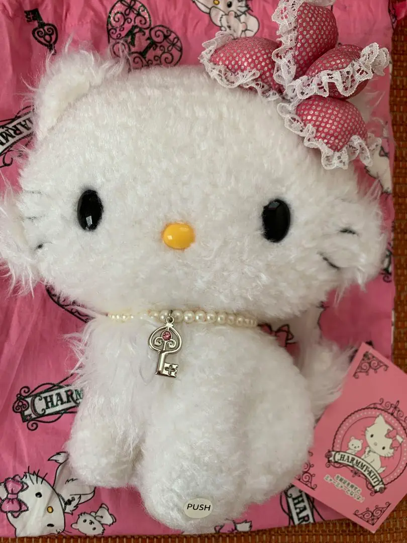 チャーミーキティぬいぐるみハローキティ2004年製サンリオレトロ