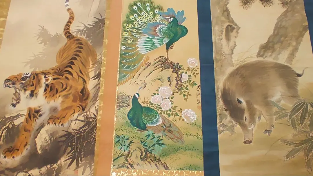 2025年最新】掛軸 孔雀の人気アイテム - メルカリ