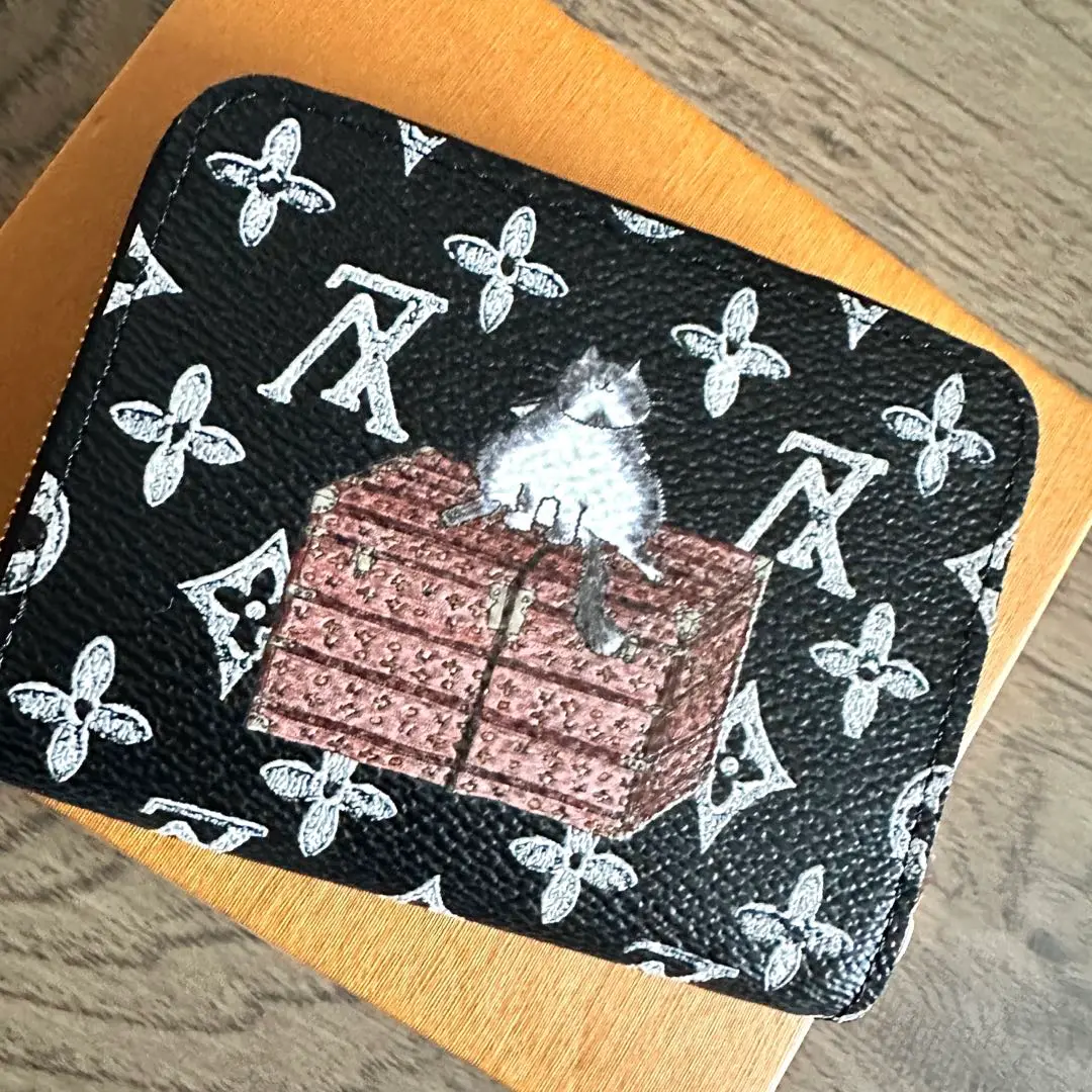 LOUIS VUITTON コインケース ブラック　キャットグラム LOUIS VUITTON - □未使用□ ルイ・ヴィトン ジッピー コイン