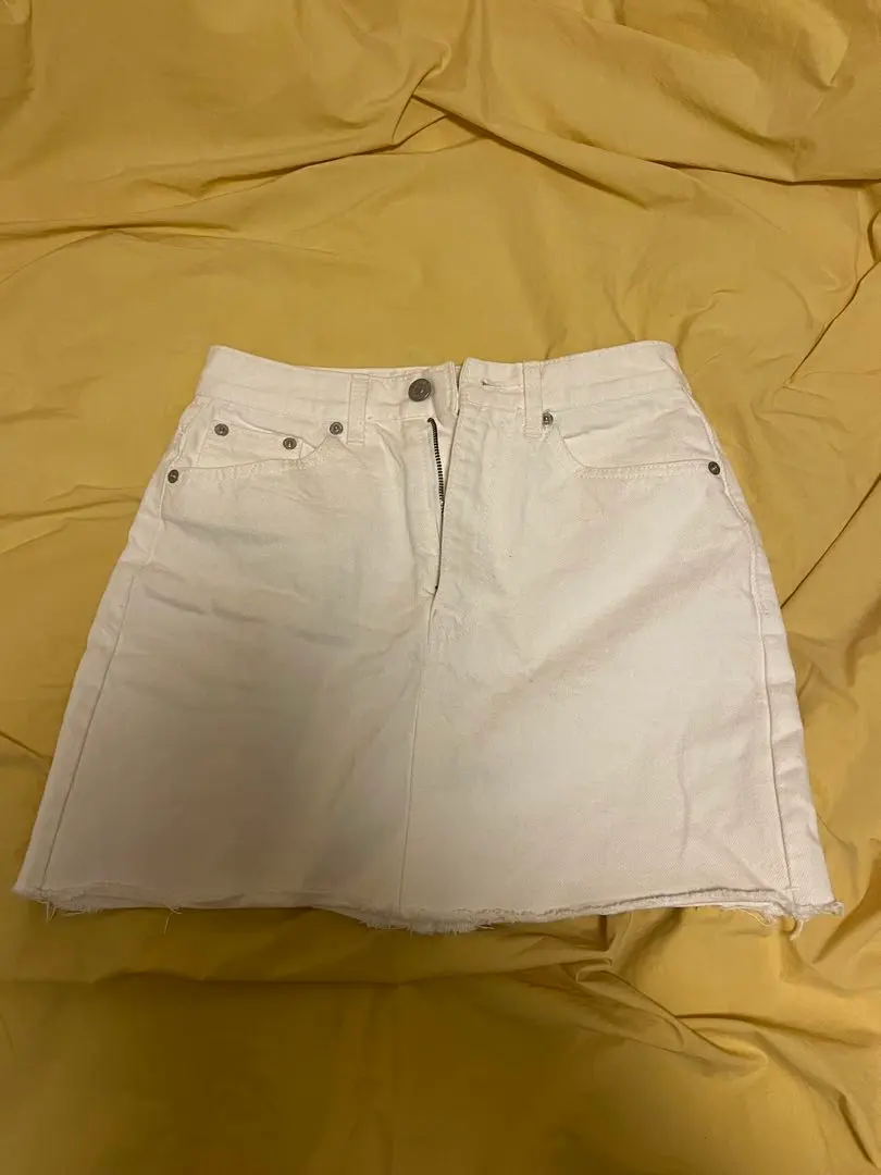 Thumbnail of White tight skirt S