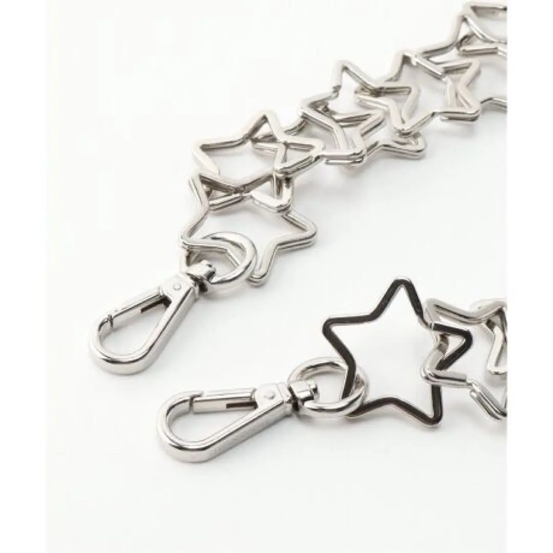 Stefan Cooke Star Strap ウォレットチェーン　110CM White Button Strap Keychain by Stefan Cooke on Sale