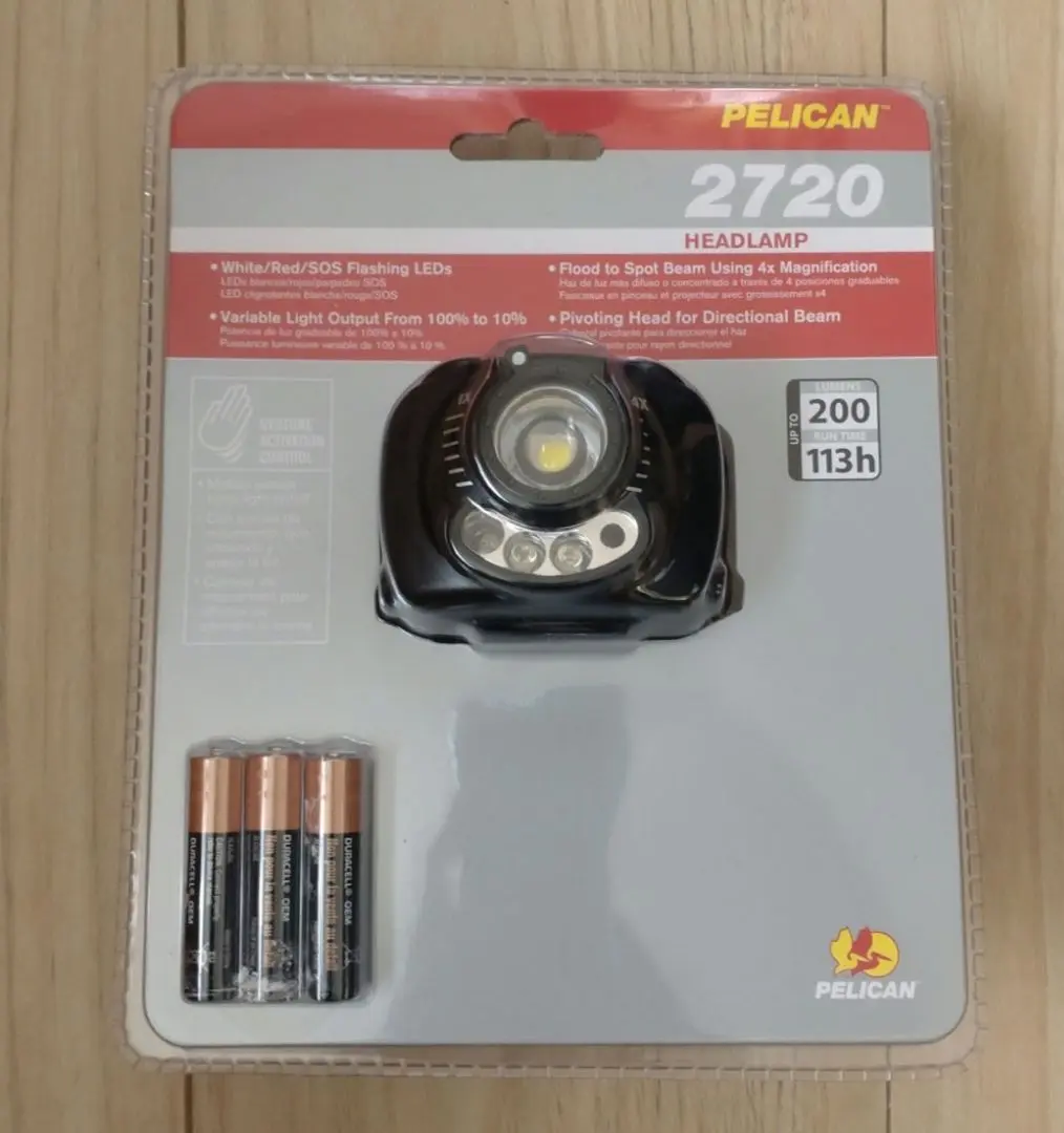 PELICAN 2720 ヘッドランプ 新品未使用 キャンプ 2720 ヘッドランプ | Pelican