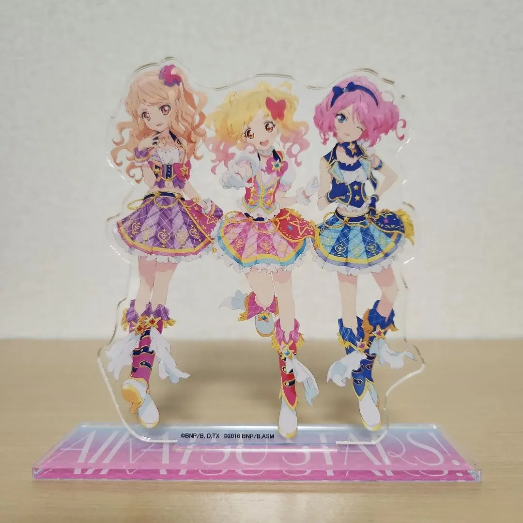 Thumbnail of Aikatsu! Yume, Laura, and Mahiru Acrylic Stand - Anion