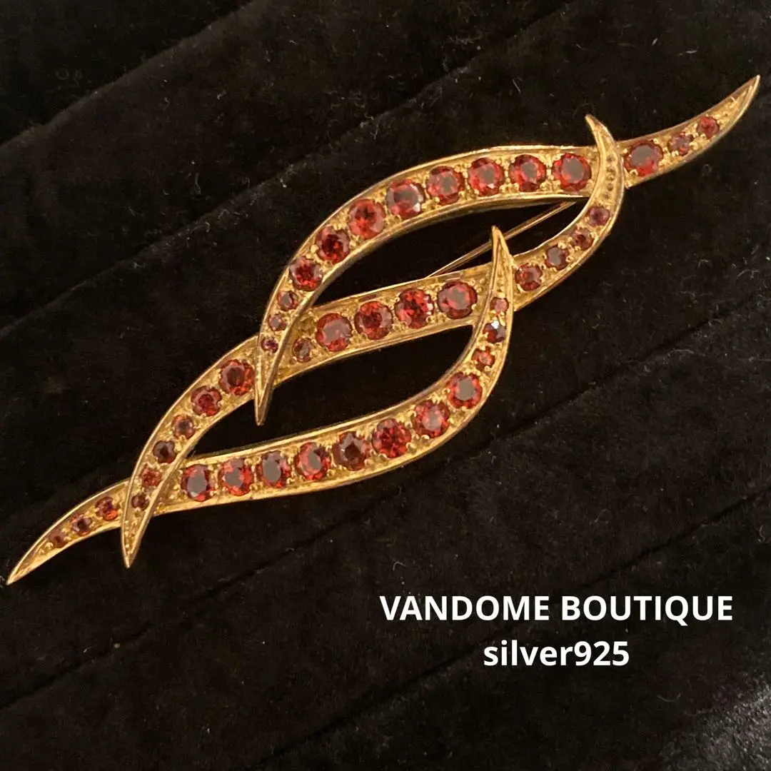 2025年最新】VENDOME BOUTIQUE カラー：ゴールド系 ブローチ