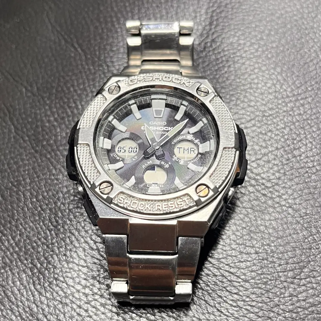 【極美品】CASIO G-SHOCK GST-W330AC Amazon.co.jp: [カシオ] 腕時計 ジーショック G-STEEL 電波