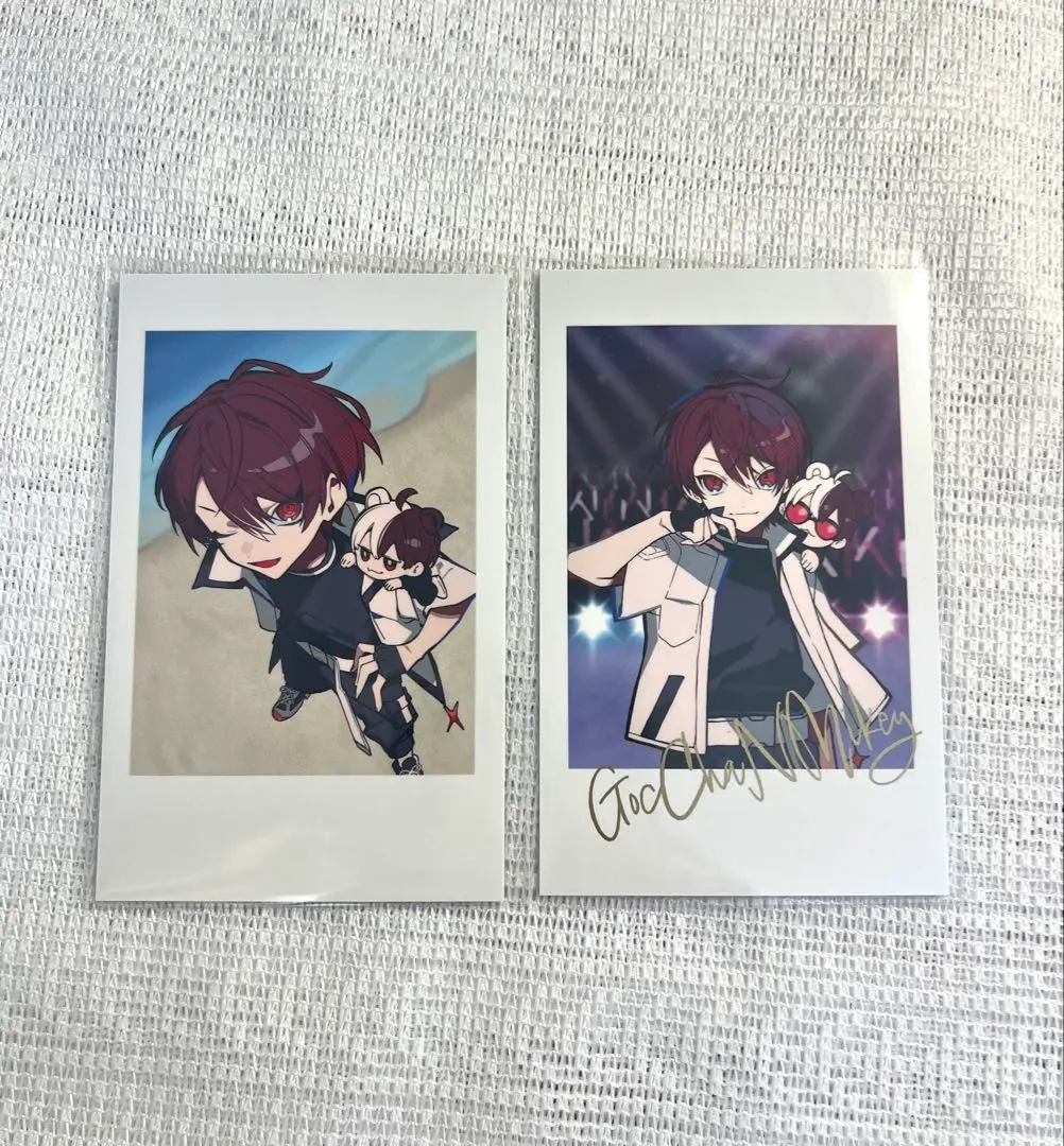 Thumbnail of Crazy Raccoon Gotcha Mikey Cheki-style Card CR Fes