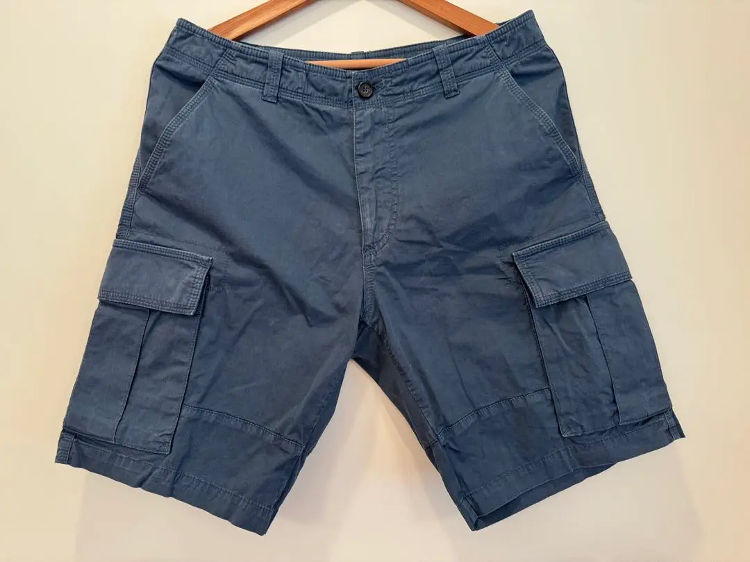 希少❤　エトロ　ペイズリー柄　ベルト付きショートパンツ　ライトブルー　44　XL 2025年最新】Etro メンズ ショートパンツ・ハーフパンツの人気