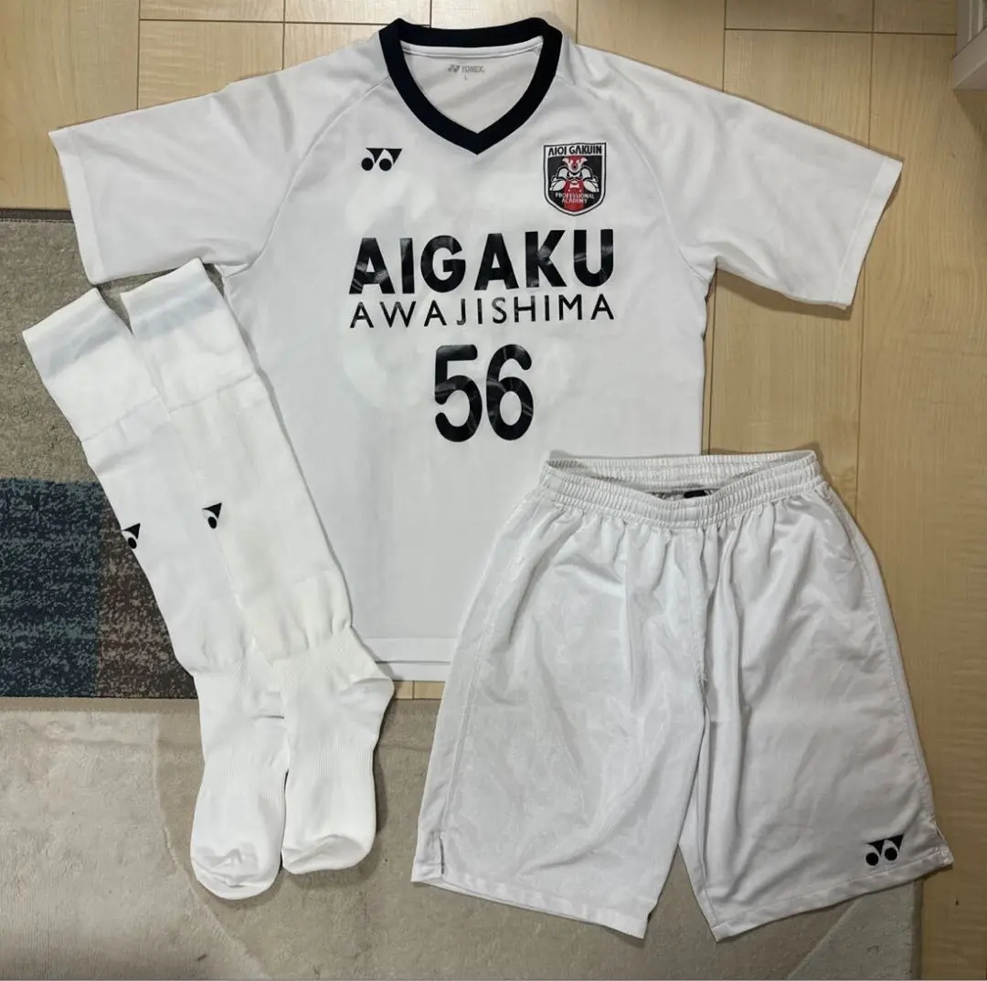 滝川第二 ユニフォーム 青 滝川第二高校サッカーユニホーム 青長袖