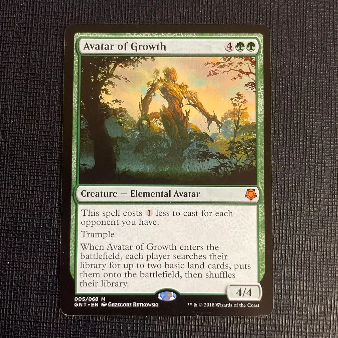 MTG Avatar of Growth 4枚セット Avatar of Growth (Game Night) | Magic: The Gathering