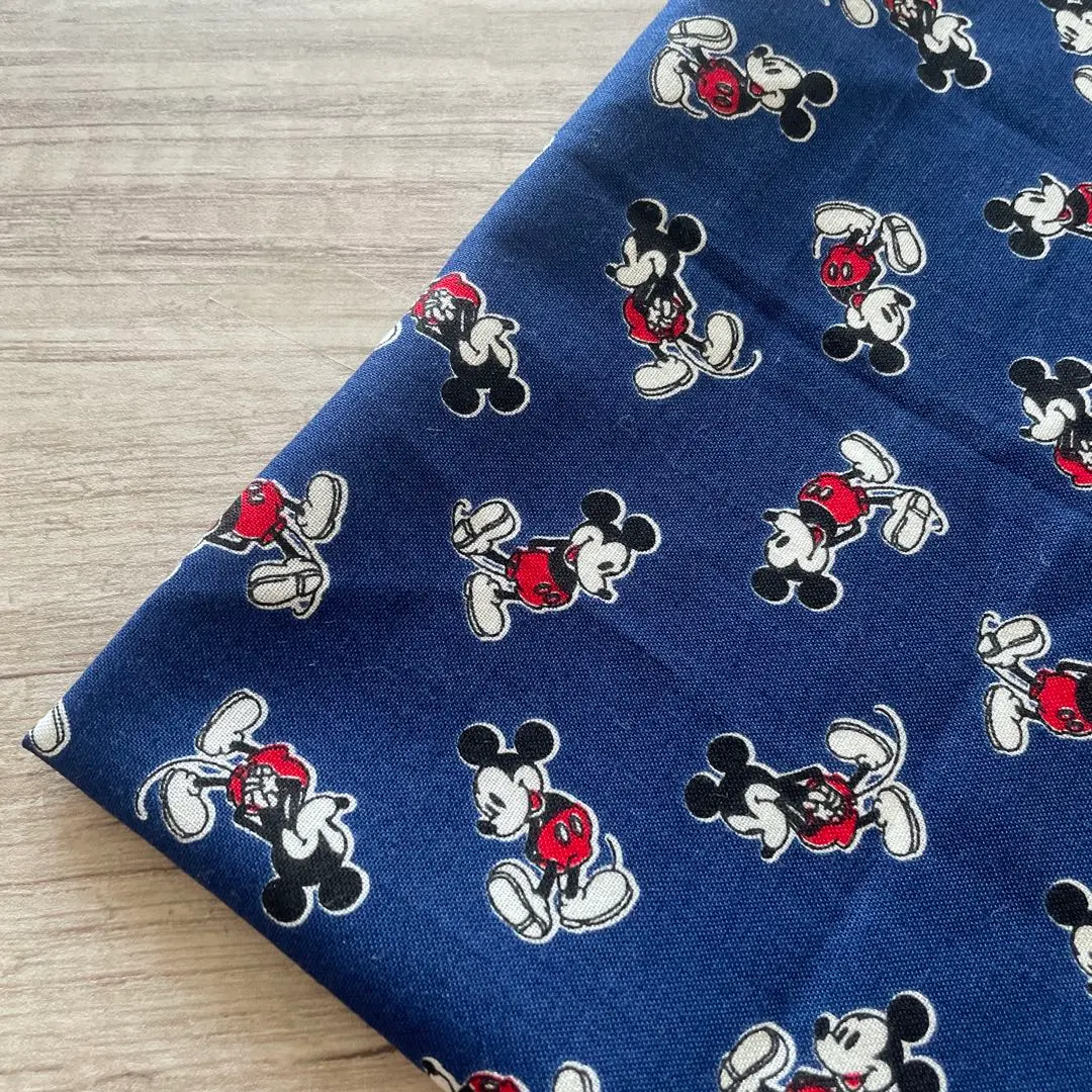Thumbnail of Mickey Mouse fabric scraps, character