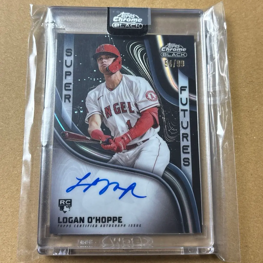 大活躍　Logan O’Hoppe 直筆サイン　オホッピー2020 Chrome 2020 Bowman Chrome 1st Auto Logan O'Hoppe #CPA-LOH Refractor