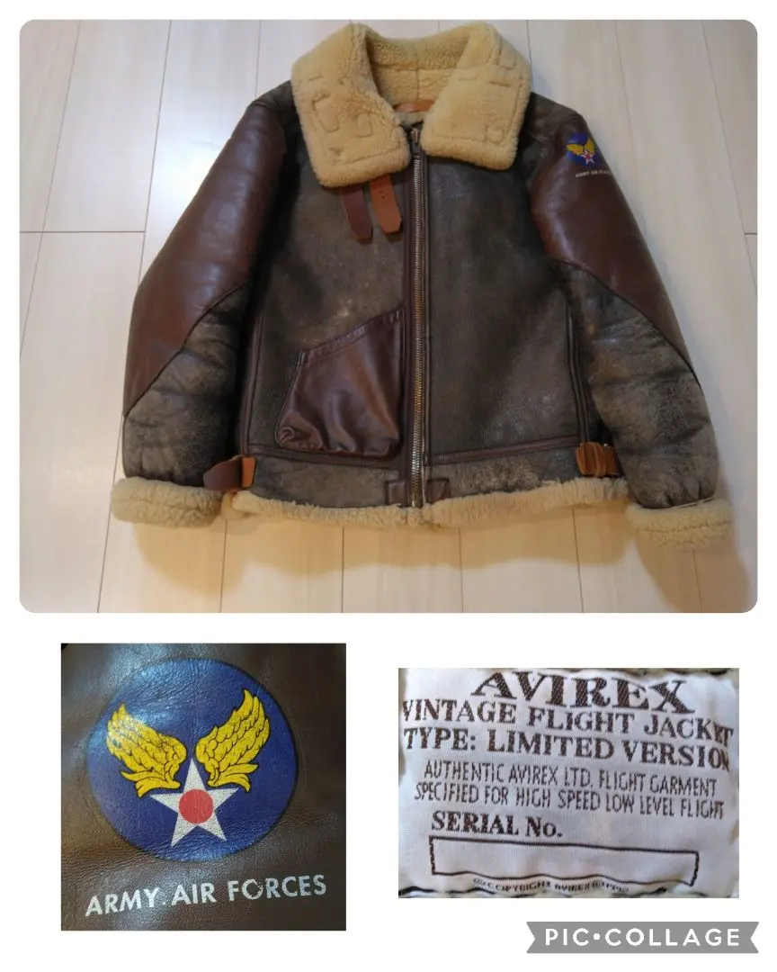 ⭐️90s⭐️ AVIREX B-3大戦モデル　フライトジャケット 色濃　サイズM ⭐️90s⭐️ AVIREX B-3大戦モデル フライトジャケット 色濃 サイズM
