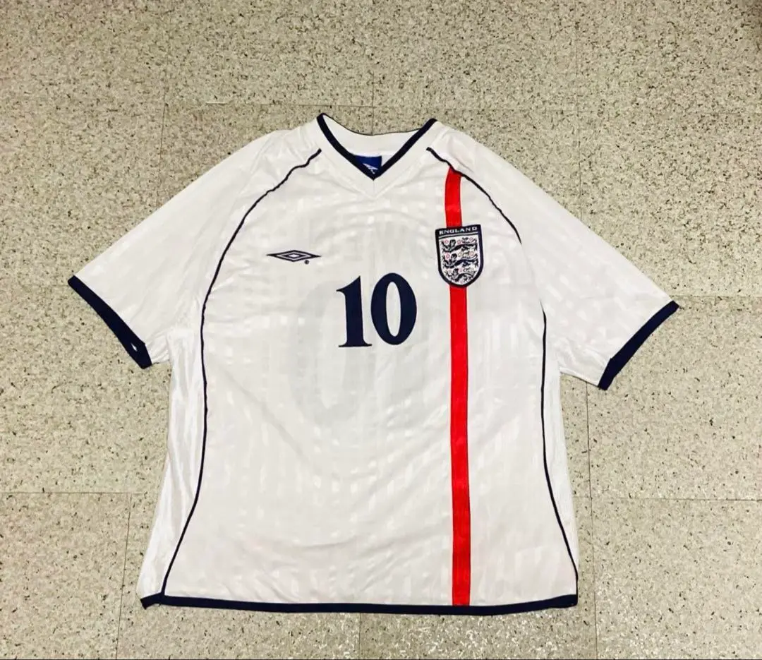 レア　特大　XXL 2002 イングランド代表　オーウェン　10番　アンブロ製 レア 特大 XXL 2002 イングランド代表 オーウェン 10番 アンブロ製