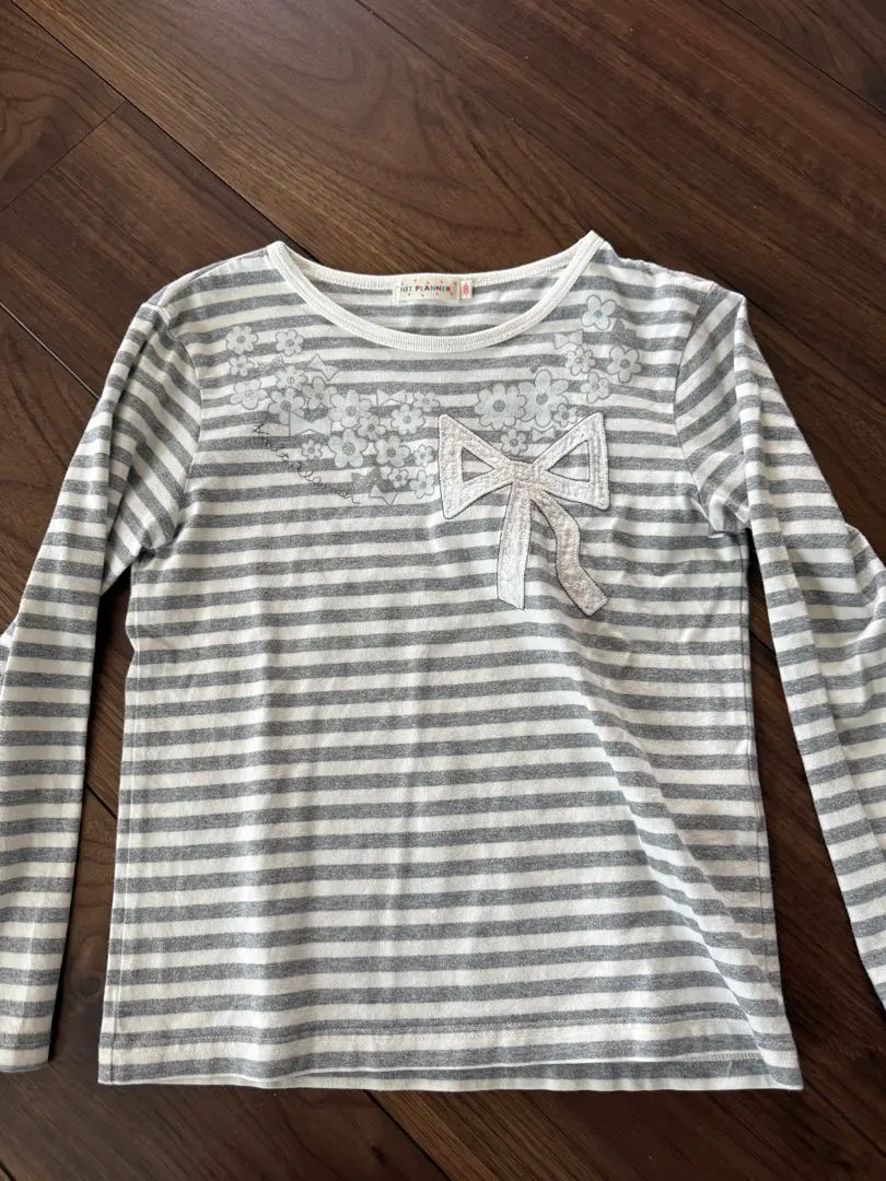 NIT PLANNER 長袖上衣 130cm 灰色 的縮圖