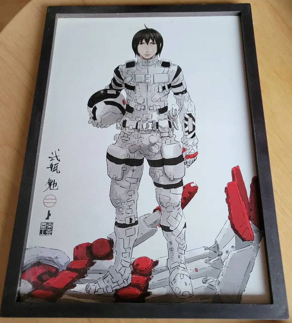 シドニアの騎士 複製原画 弐瓶勉 劇場版 2枚セット 非売品 限定 弐瓶勉の世界展 シドニアの騎士 タワーレコード渋谷 限定販売