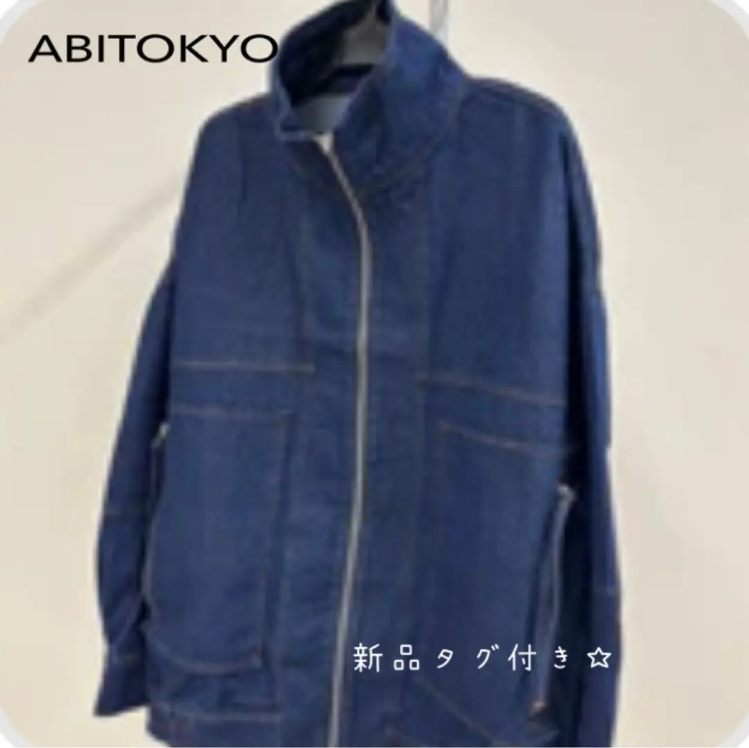 新品ABITOKYOデニムジャケット 2025年最新】ABITOKYO Gジャン・デニムジャケット・カバーオール