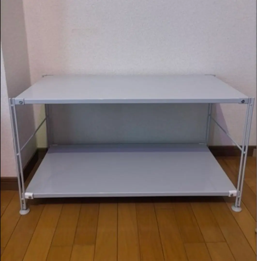 【廃盤品】MUJI 無印良品 スチールユニットシェルフ・デスク 160x80 無印良品】スチールユニットシェルフ デスク 廃盤品 MUJI/無印