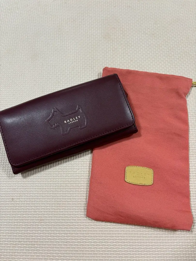 RADLEY LONDON ライトピンク ストライプ長財布 RADLEY LONDON ライトピンク ストライプ長財布